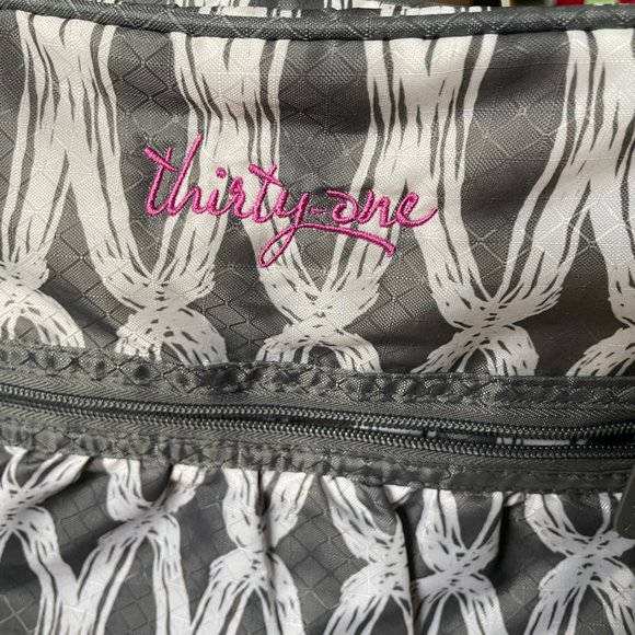 thirty one All In Tote in Charcoal Links - Picture 3 of 11